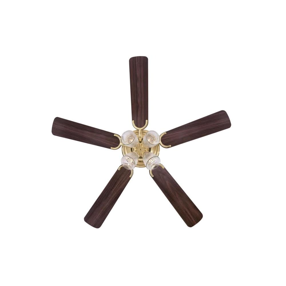 Westinghouse 52 Contempra IV Brass LED Indoor Ceiling Fan ;