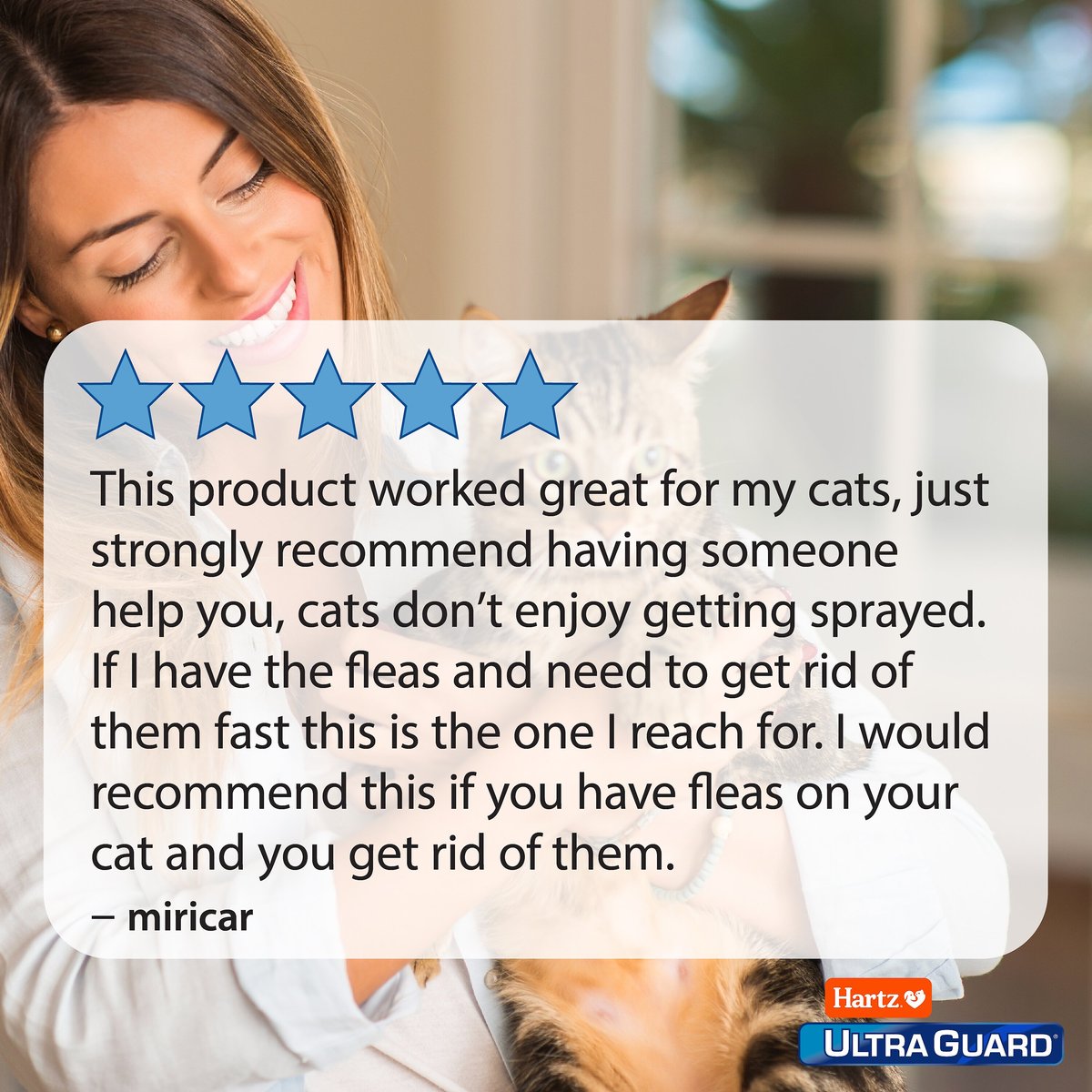 Hartz UltraGuard Plus Topical Flea and Tick Spray for Cats