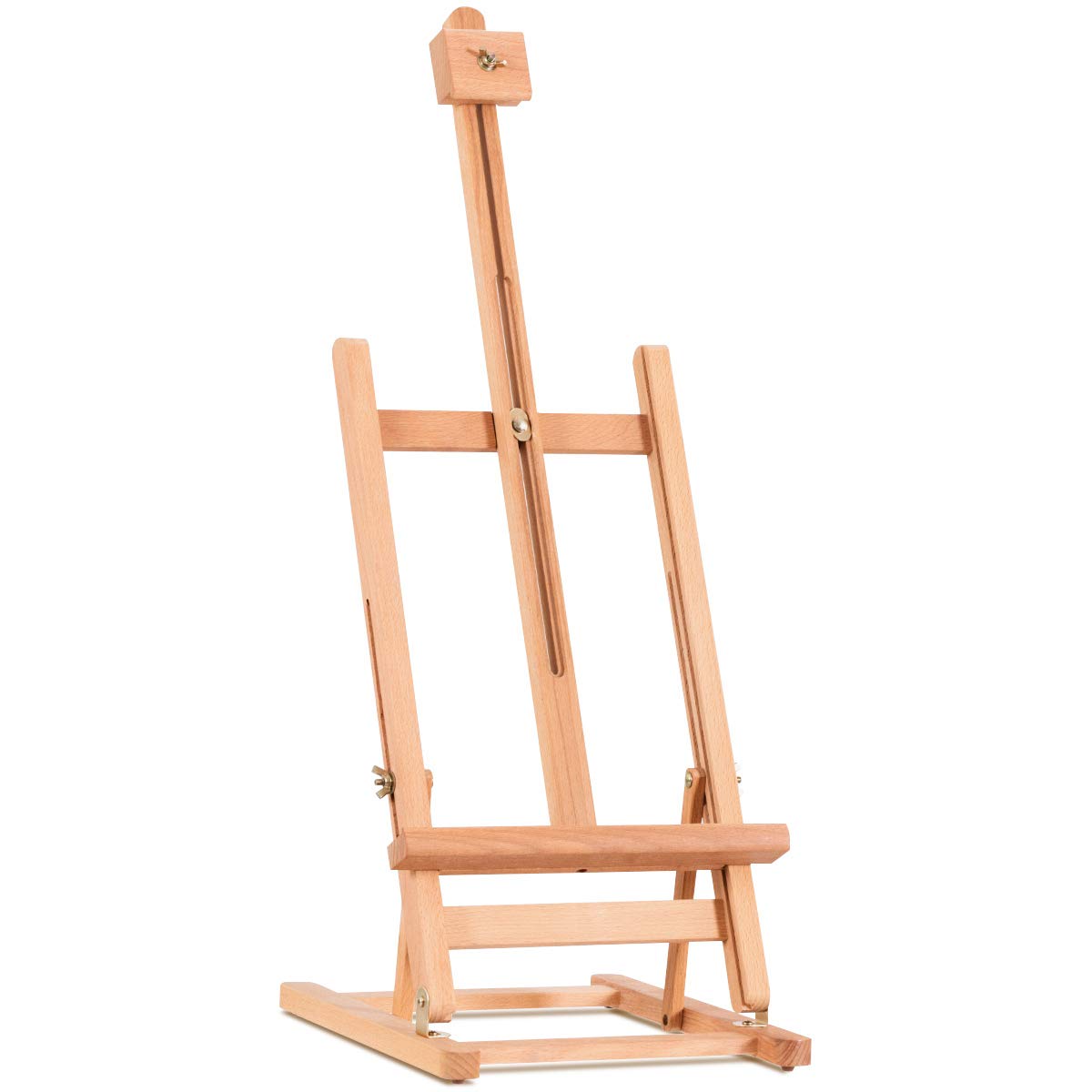 Costzon Folding Tabletop Art Easel, Artists H-Frame Easel w/Adjustable Canvas Holder