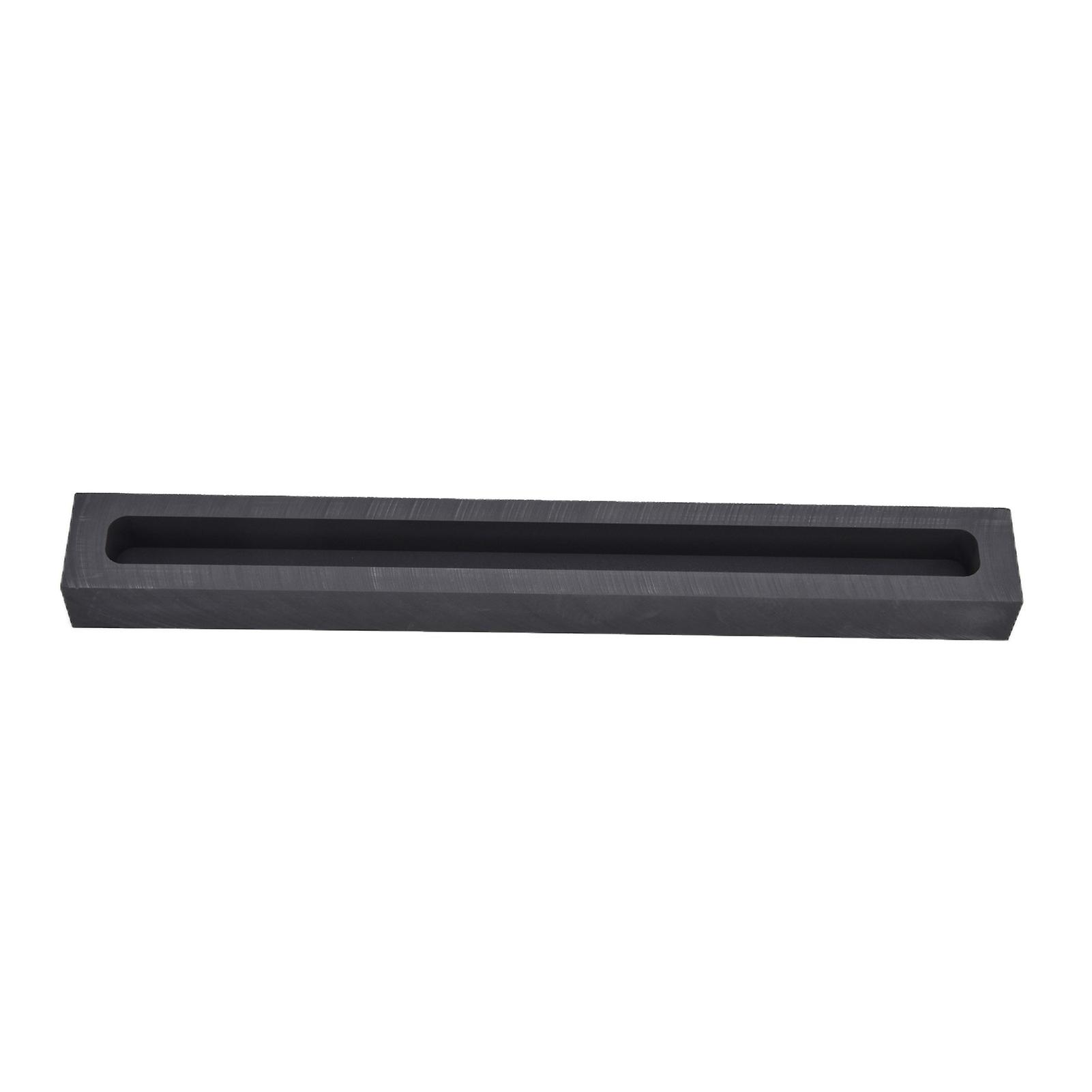 Graphite Mold Strip Shape Crucible Ingot Mould For Nonferrous Metal Melting Casting Refiningoutside 250x30x20mm Inner 230x15x15mm