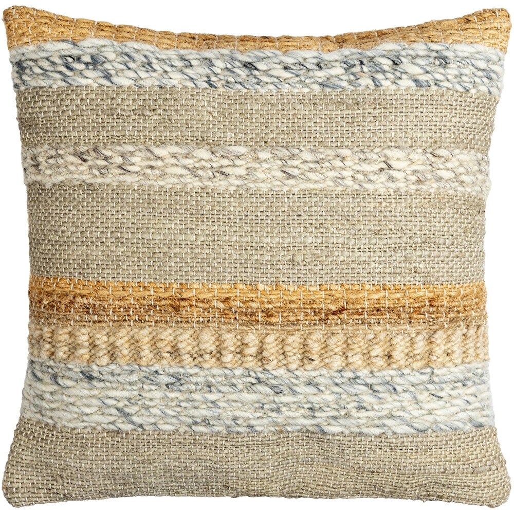 Mekhi Bohemian   Eclectic Abstract Accent Pillow