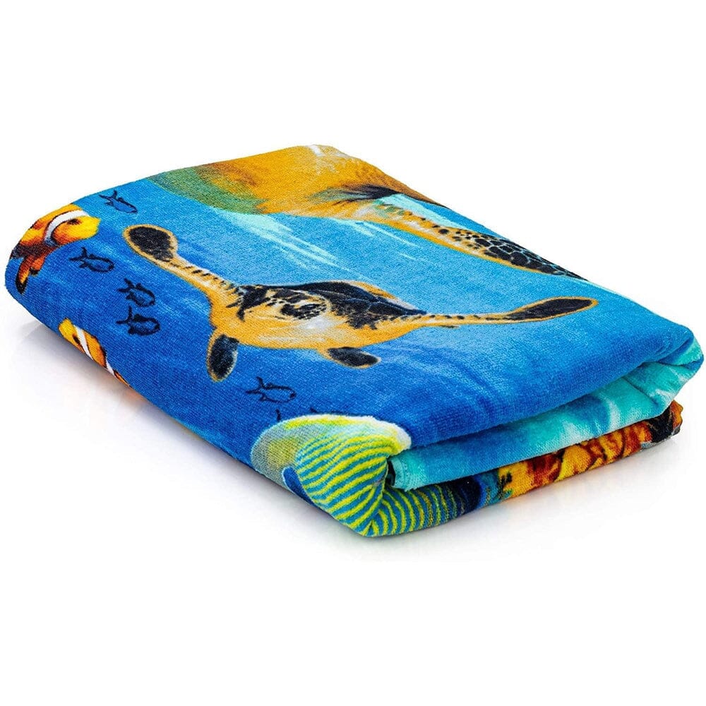 Journey of the Sea Turtles Super Soft Plush Cotton Beach Bath Pool Towel