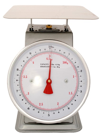 Zenport AZD10 Platform Mechanical Dial Scale  10 P...