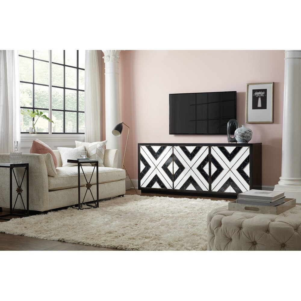 Sanctuary Noir Et Blanc Entertainment Console   79.75\