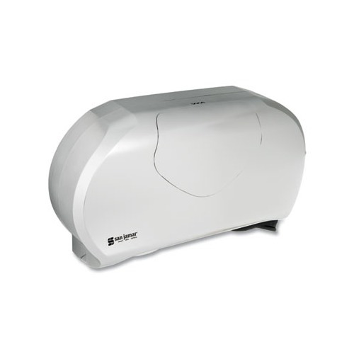 San Jamar Twin Jumbo Bath Tissue Dispenser  SJMR4070SS