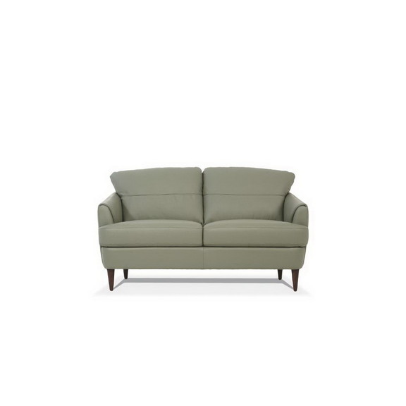 Acme Helena Loveseat  Moss Green Leather