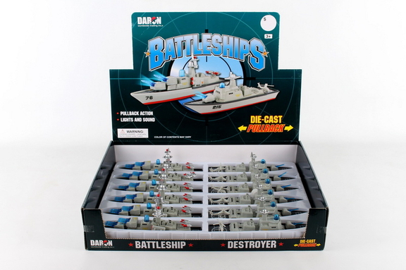 Daron PMT1602 Battleship Pullback 12 Piece Counter...