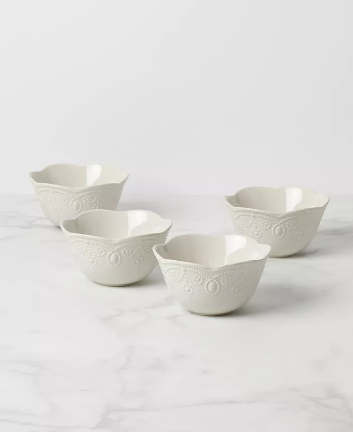 Lenox French Perle Fruit Bowls Set Of 4