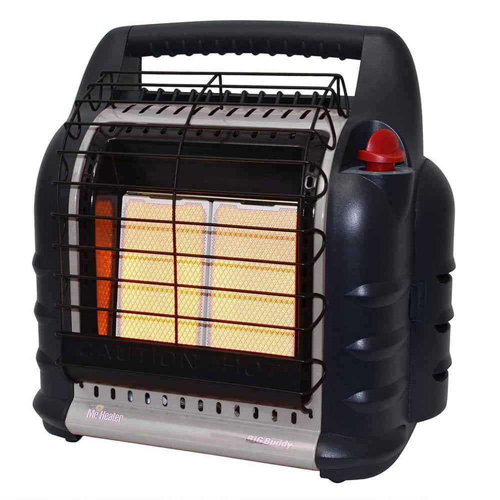 Mr Heater 18000 BTU Hunting Big Buddy Portable Propane Gas Heater in Grey