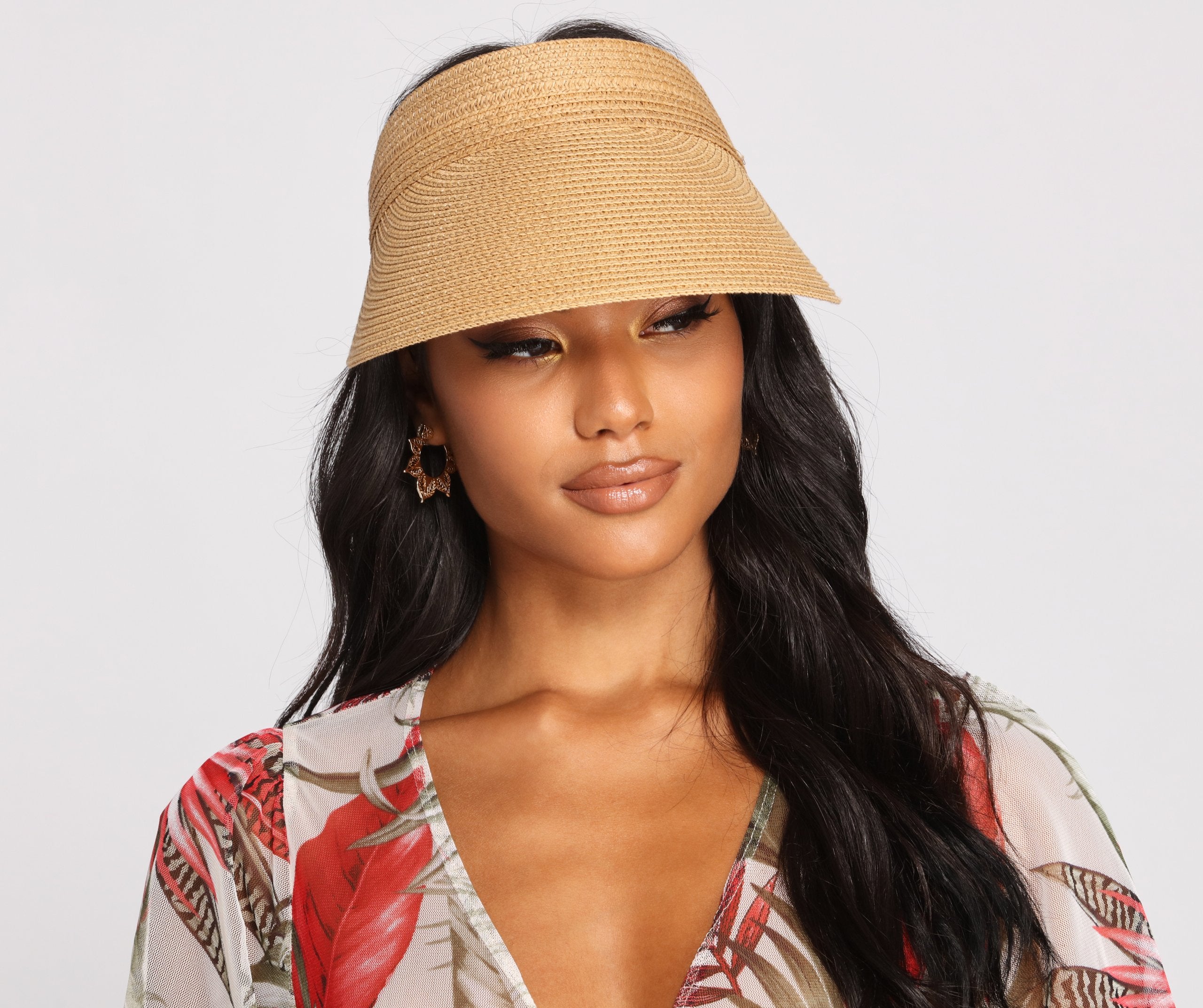 Sunny Days Ahead Straw Visor