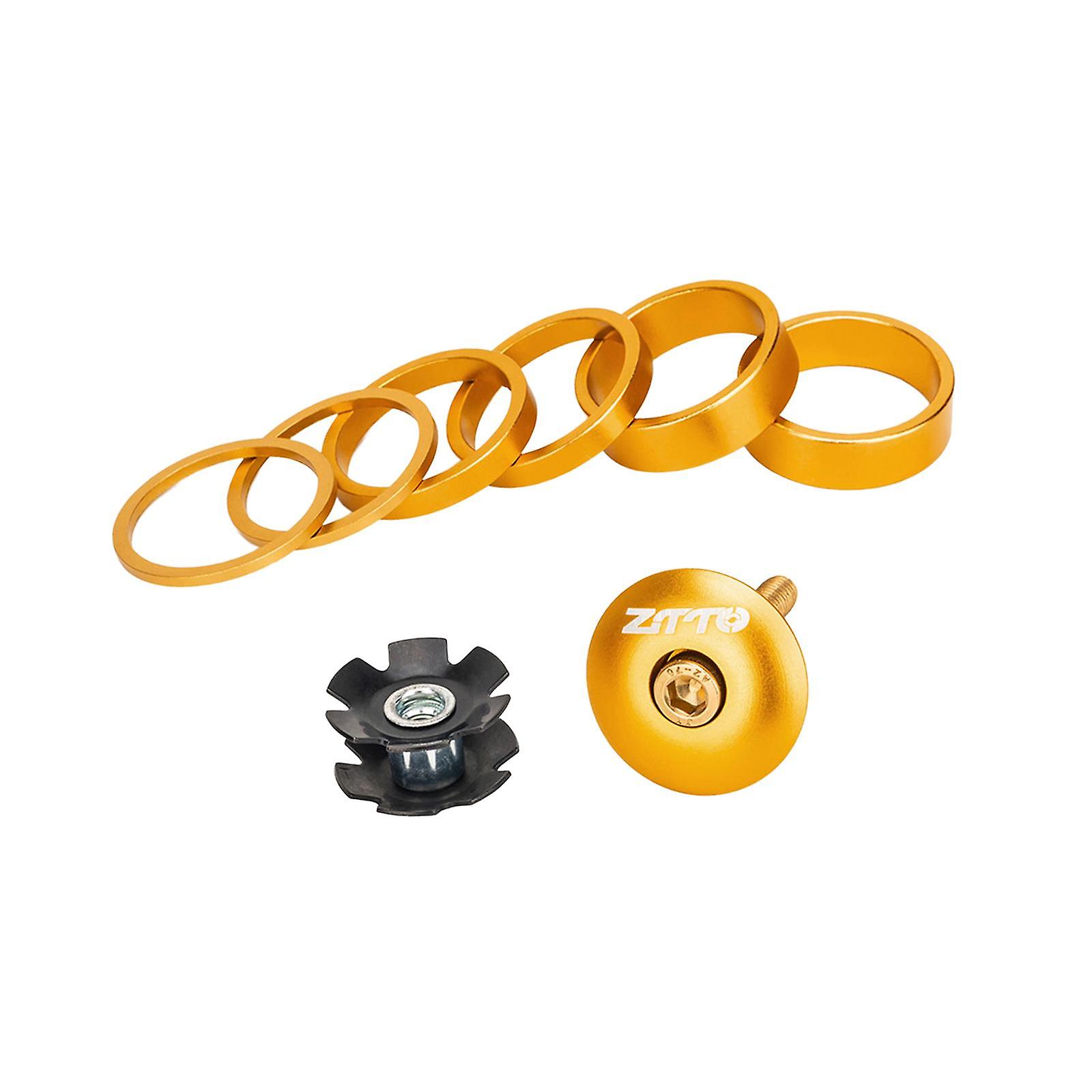 Bike Headset Spacer Installation Tool Front Fork Washer Bike Fork Washer Set Gold