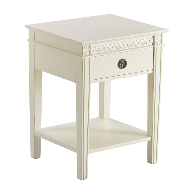 Westport Side Table Antique White Finch