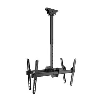 ProMounts Large Double-Sided Tilt Ceiling Mount TVs 37-80in. to 99lbs. each Dual Back-to-back Easy to install TV Ceiling Mounts UC-PRO320B