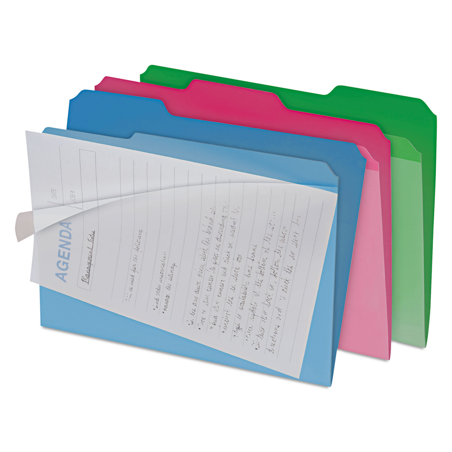 Clear View Interior File Folders by find Itandtrade; IDEFT07187