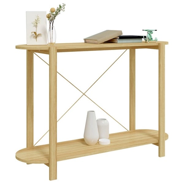 Console Table White 43.3