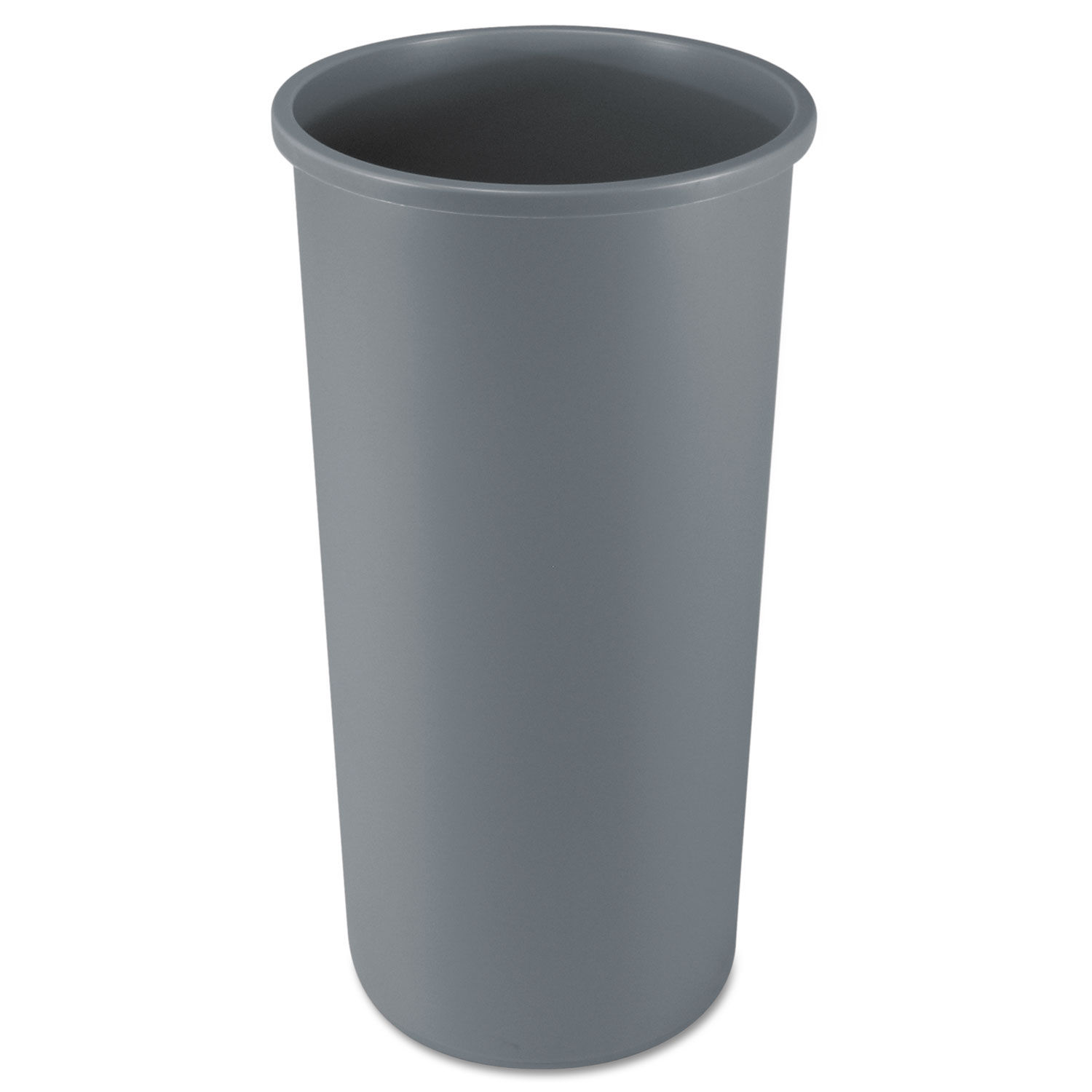 Untouchable Large Plastic Round Waste Receptacle by Rubbermaidandreg; Commercial RCP354600GY