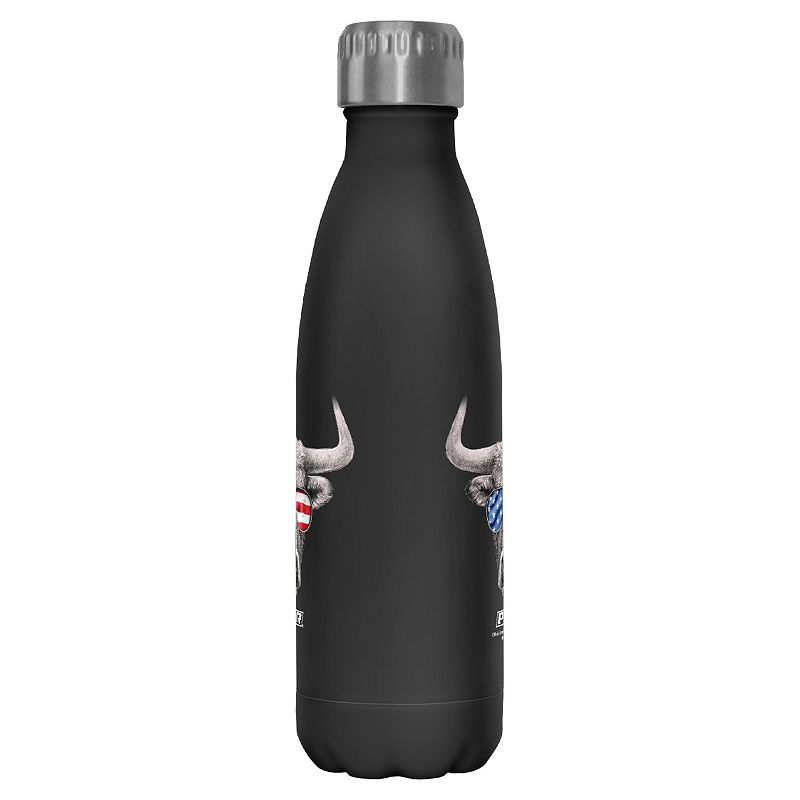 PBR Bull In Aviator Sunglasses 17 oz. Stainless Steel Bottle