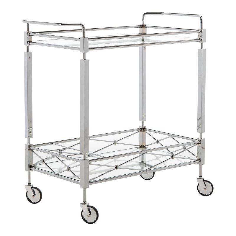 Safavieh Ingrid 2-Tier Rectangle Bar Cart