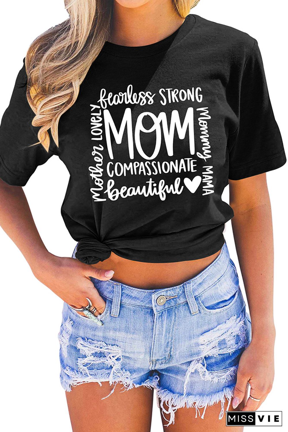 Mama Print Graphic Tee