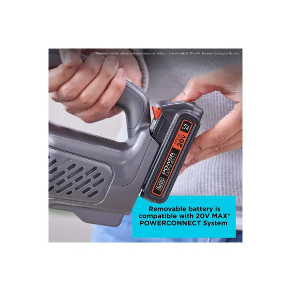 Black + Decker Dustbuster 20V Max Powerconnect Cordless Handheld Vacuum