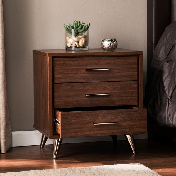 SEI Furniture Armoy Bedside Table