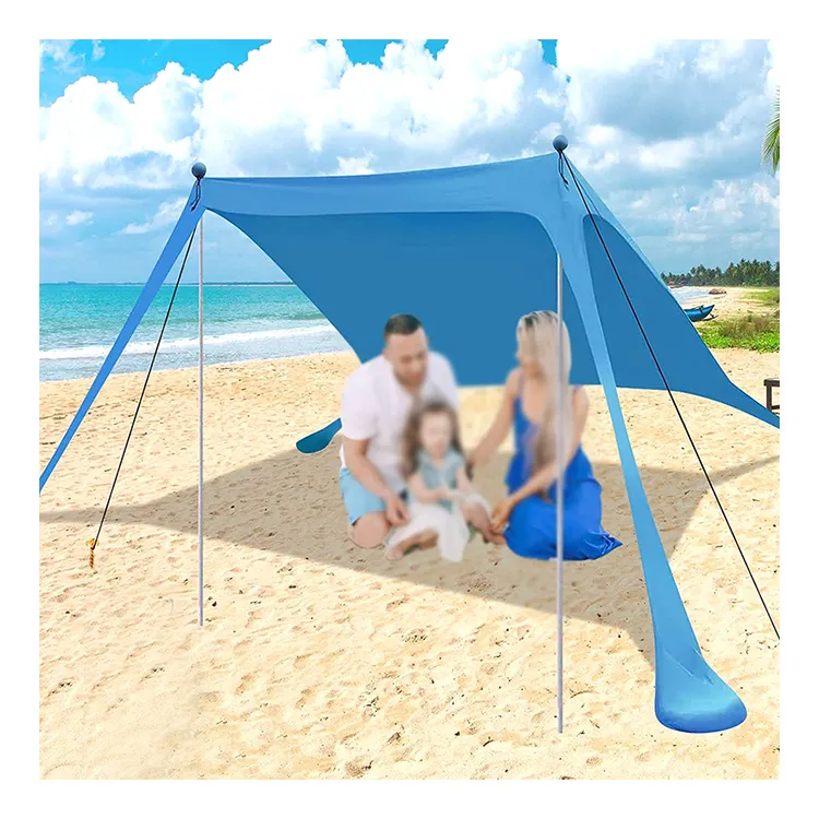 Easy Set Up Windproof Pop Up camping sun shelter beach tent canopy wind tent