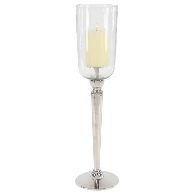 X 8 quot Modern Champagne Style Glass Candle Holder Olivia amp May