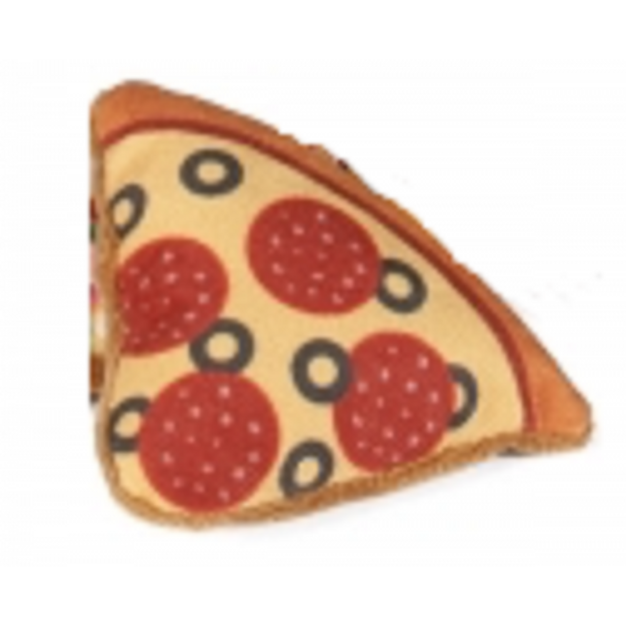 Multipet Pizza W/Catnip Cat Toy， Assorted