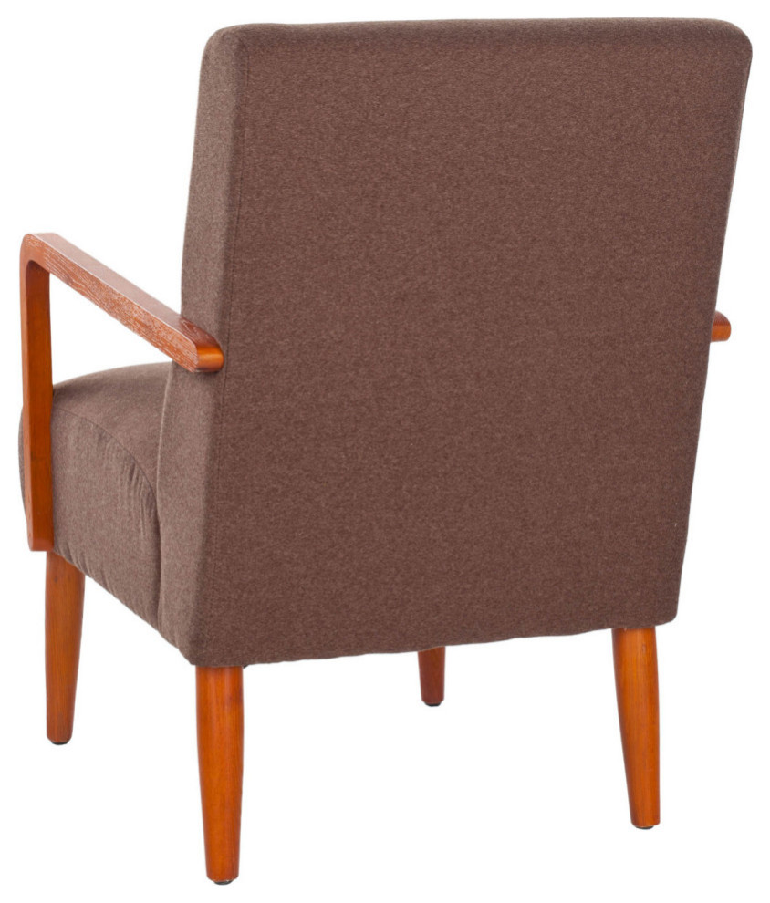 Chabe Arm Chair Brown   Modern   Armchairs And Accent Chairs   by Virgil Stanis Design  Houzz