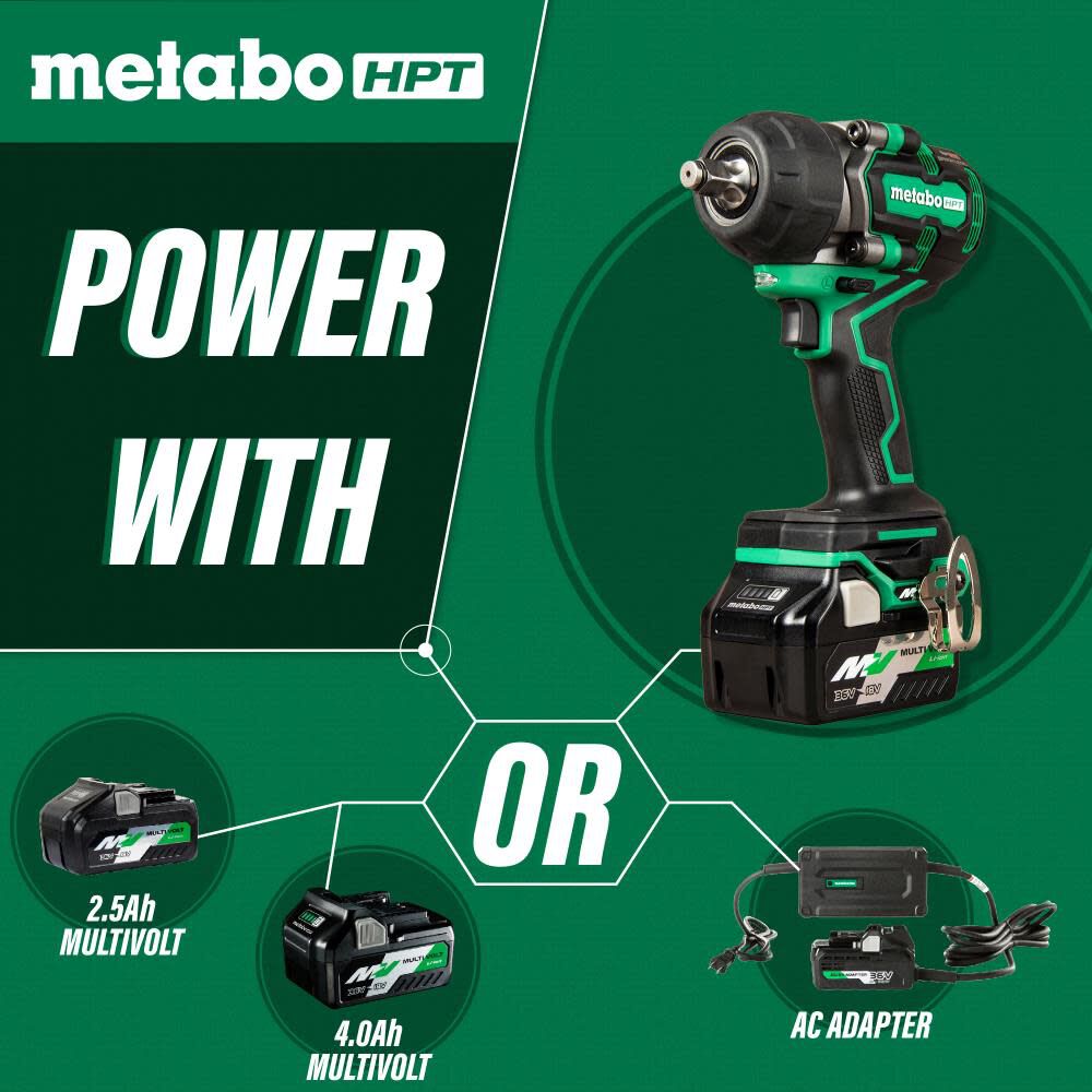 Metabo HPT 36V MultiVolt 1/2