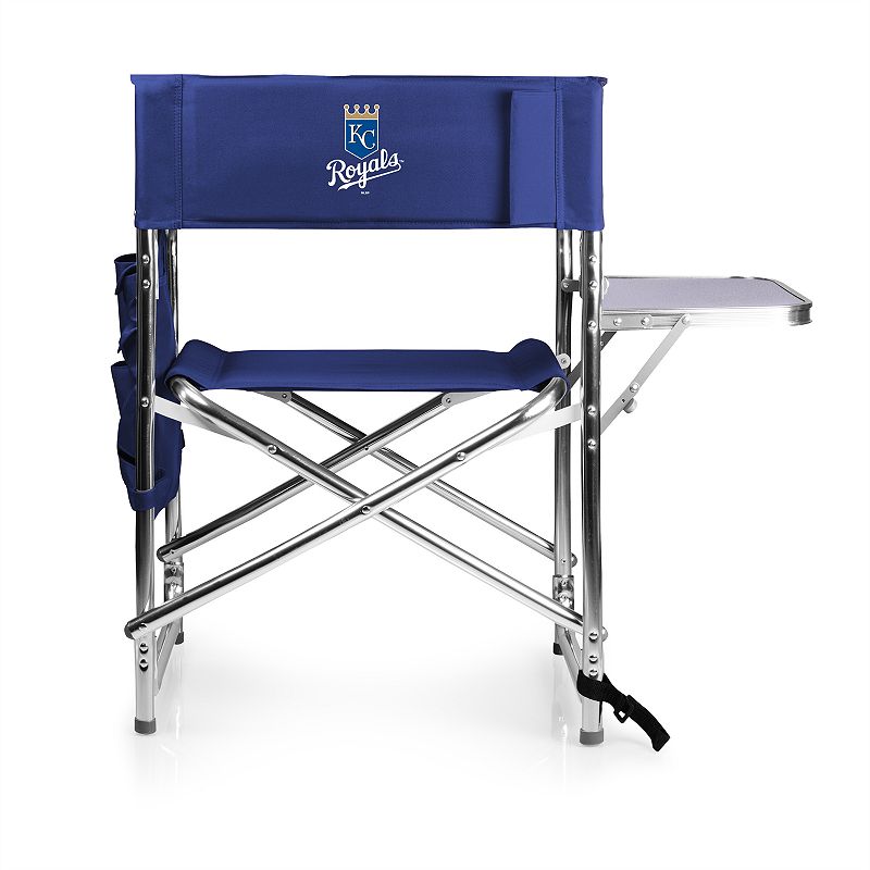 Picnic Time Kansas City Royals Sports Side Table Chair