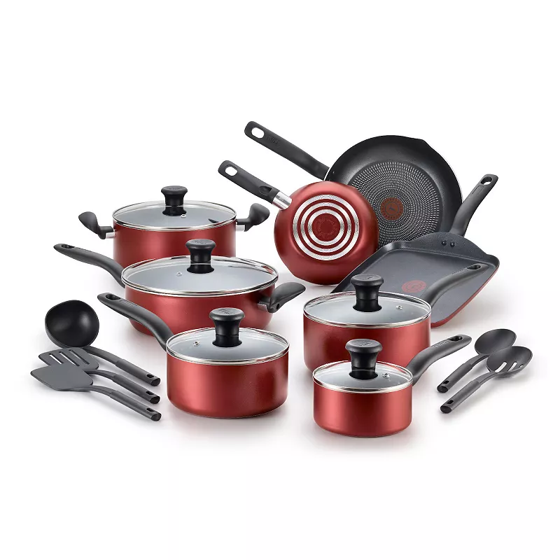 T-Fal Initiatives 18-pc. Nonstick Cookware Set