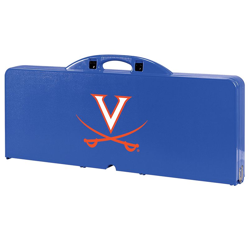 Picnic Time Virginia Cavaliers Picnic Table Portable Folding Table with Seats