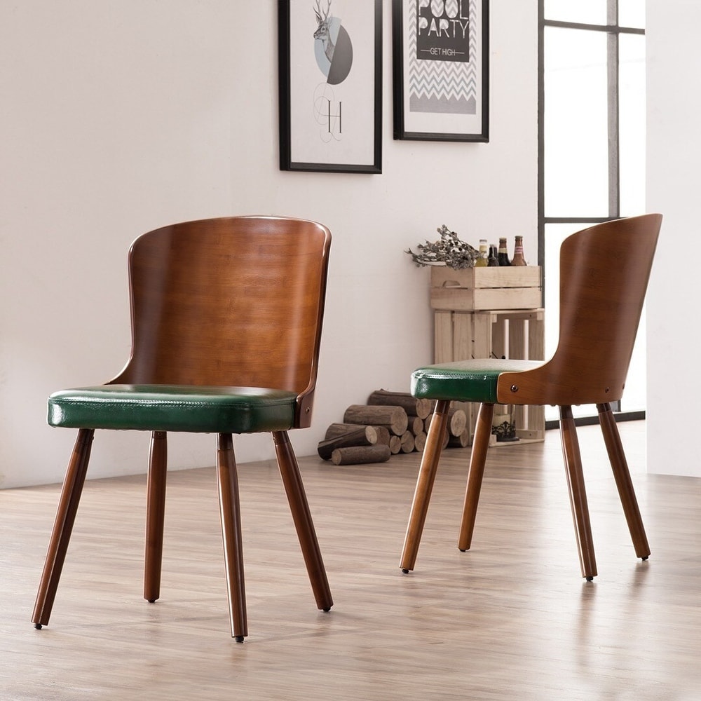 Corvus Calvados Mid century Modern Dining Chairs (Set of 2)