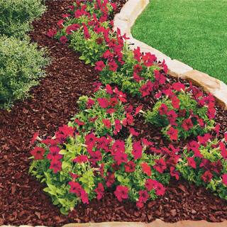 Vigoro 37.5 cu. ft. Red Recycled Rubber Mulch (25 Bags) GN15RD25