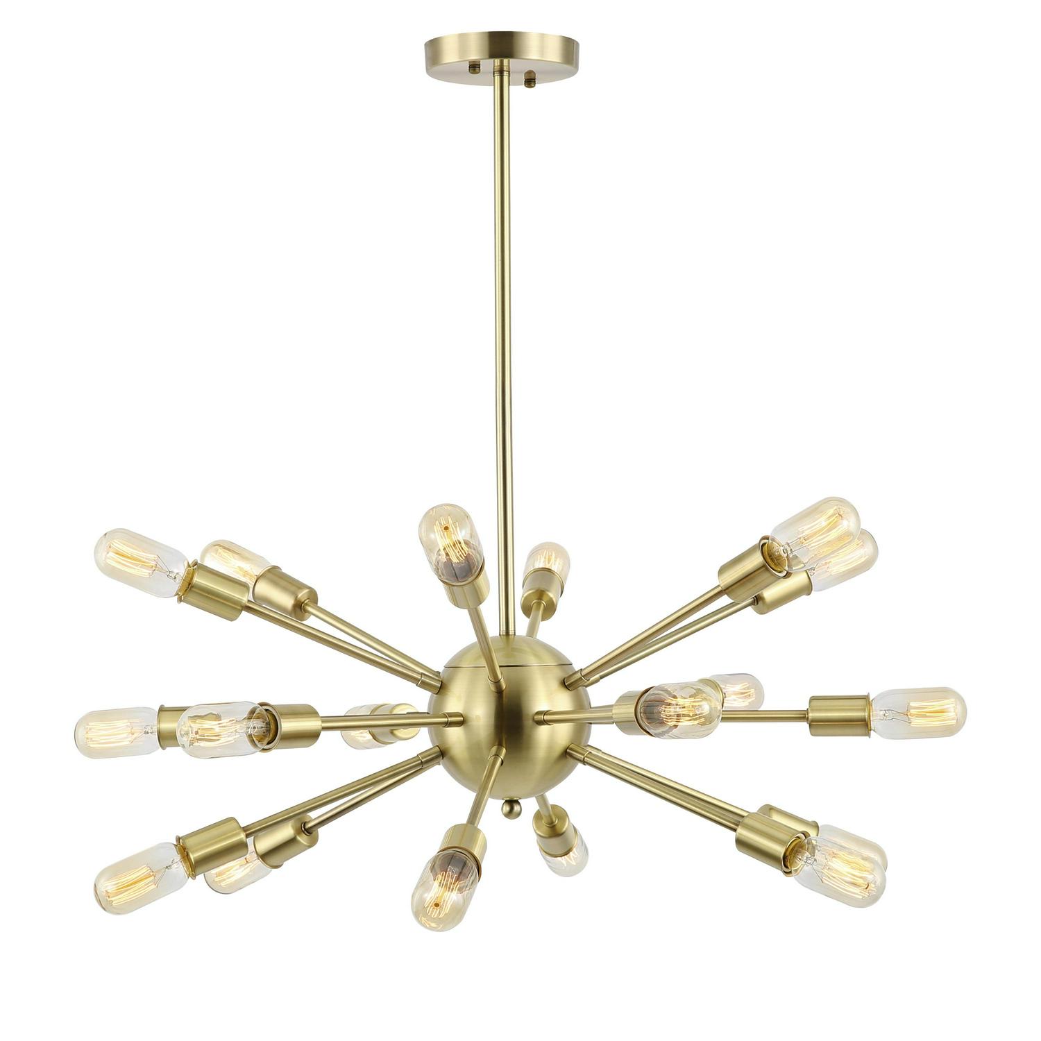 Light Society Sputnik Style Chandelier