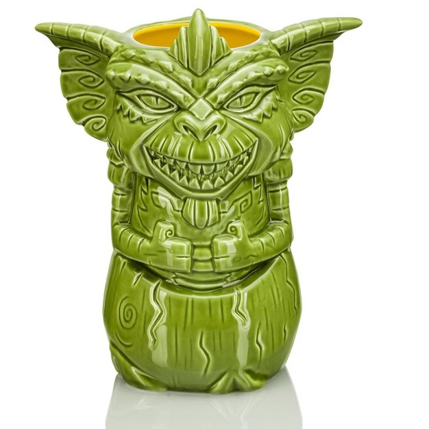 Beeline Creative Geeki Tikis Gremlins Stripe Mug Ceramic Tiki Style Cup Holds 23 Ounces