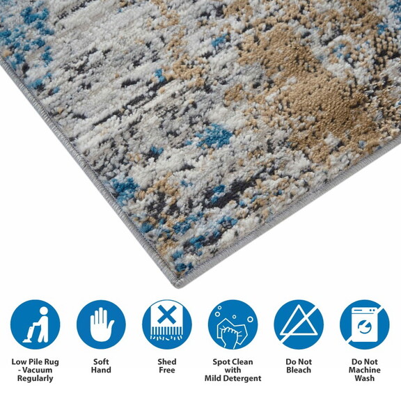 Newport Abstract Area Rug B03597918