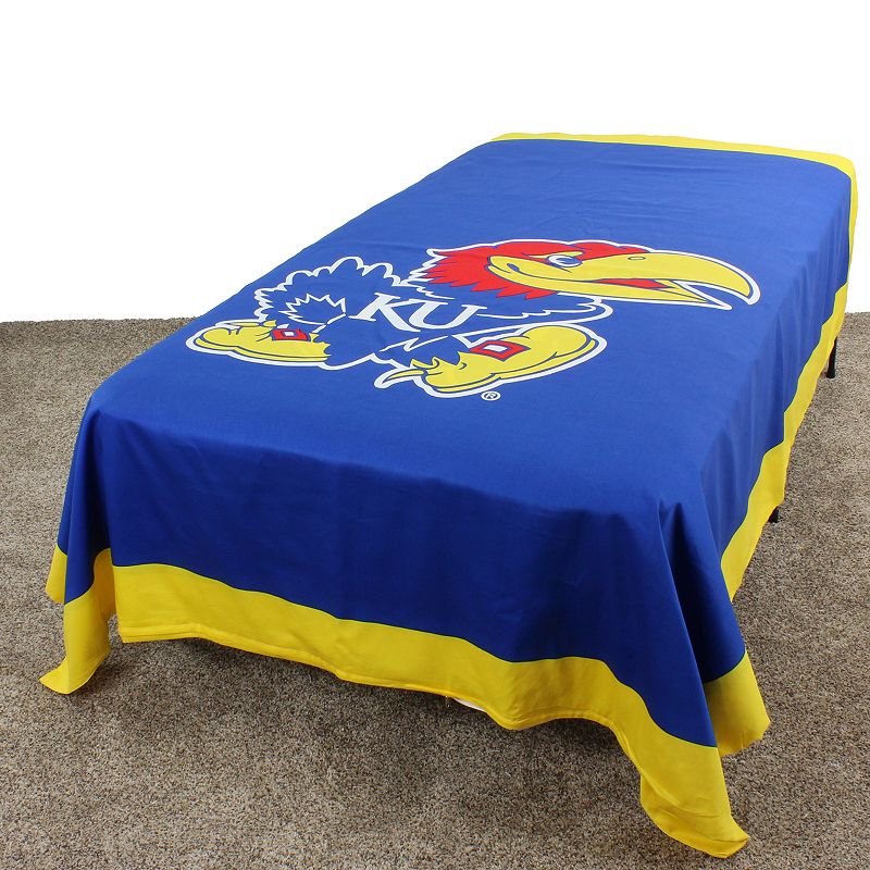 Kansas Jayhawks Full-Size Duvet Cover