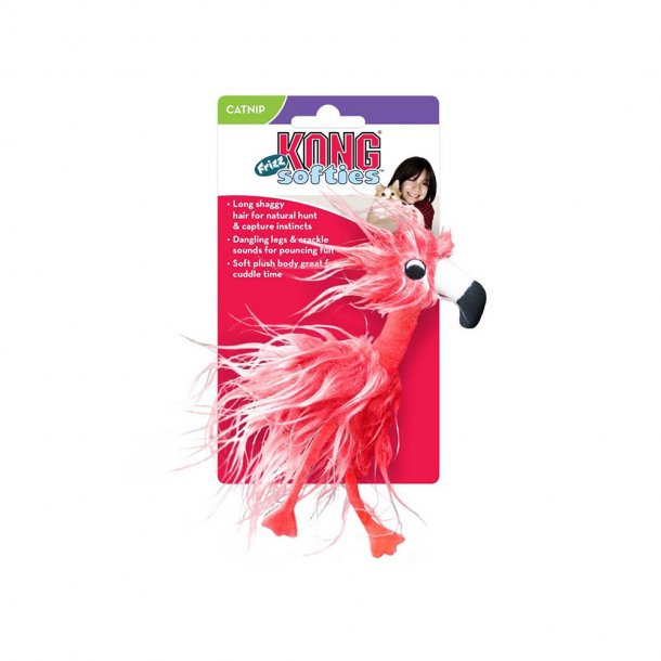 KONG Softies Frizz Bird Catnip Toy