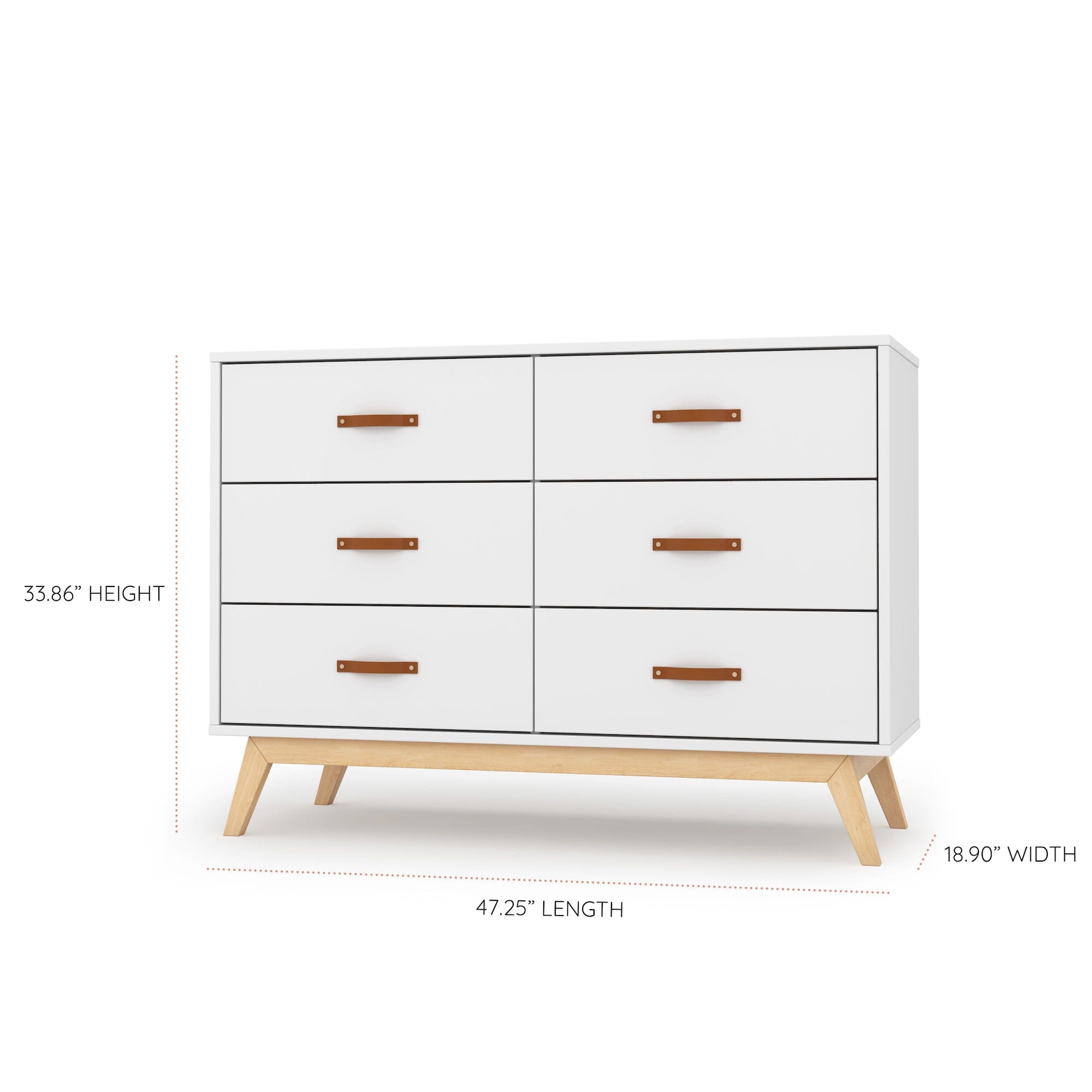 Dadada Tribeca 6-Drawer Dresser