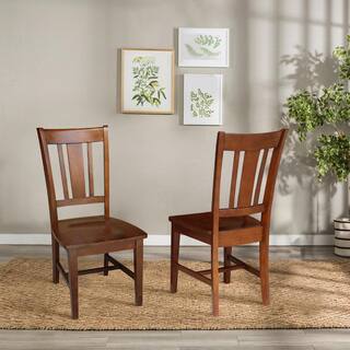 International Concepts Espresso Wood Dining Chair C581-10