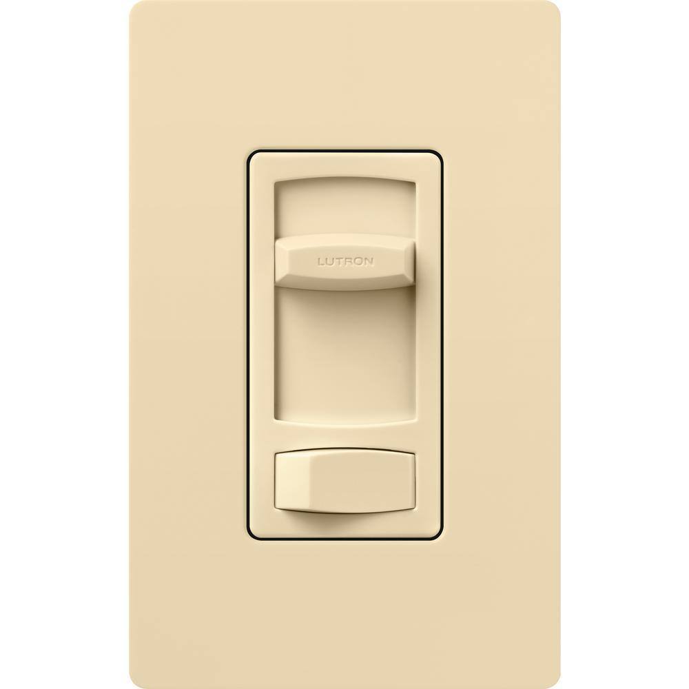 Lutron Skylark Contour Dimmer Switch with Preset for Incandescent Bulbs 1000-WattSingle-Pole or 3-Way Ivory (CT-103P-IV) CT-103P-IV