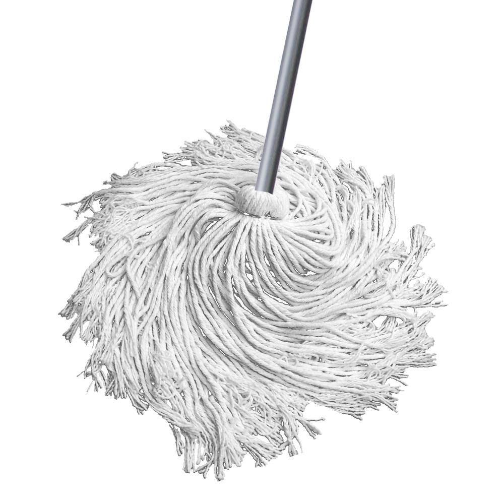 HDX 3.75 in. Cotton Wet String Mop (2-Pack) 650HDX COMBO1