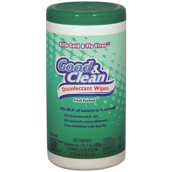 Good and Clean 225-Count 3-Pack Disinfecting Wipes Lemon/Fresh/Lemon Scent