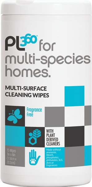 PL360 Fragrance Free Multi-Surface Cleaning Wipes