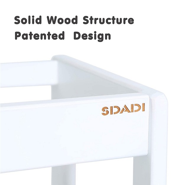 Sdadi Lt05w Mother x27 s Helper Adjustable Height Kids Kitchen Step Stool