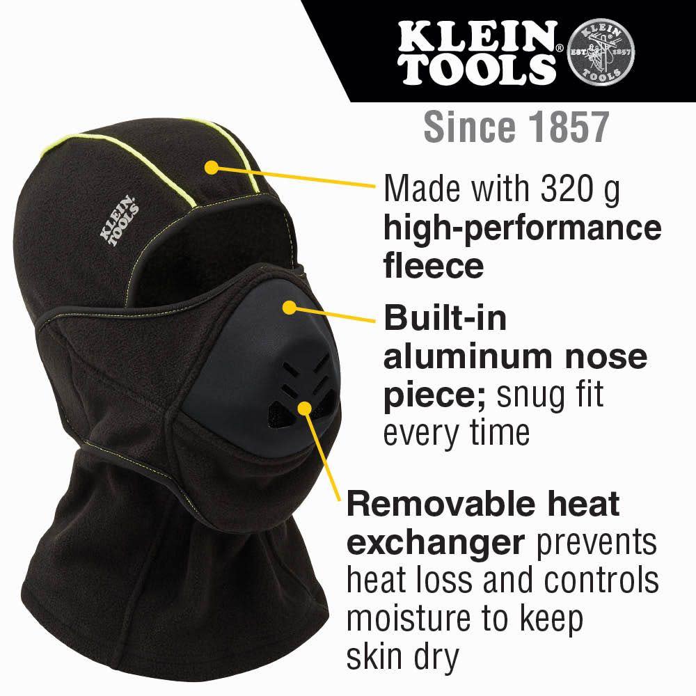 Heat Exchanger Cold Weather Mask Balaclava ;