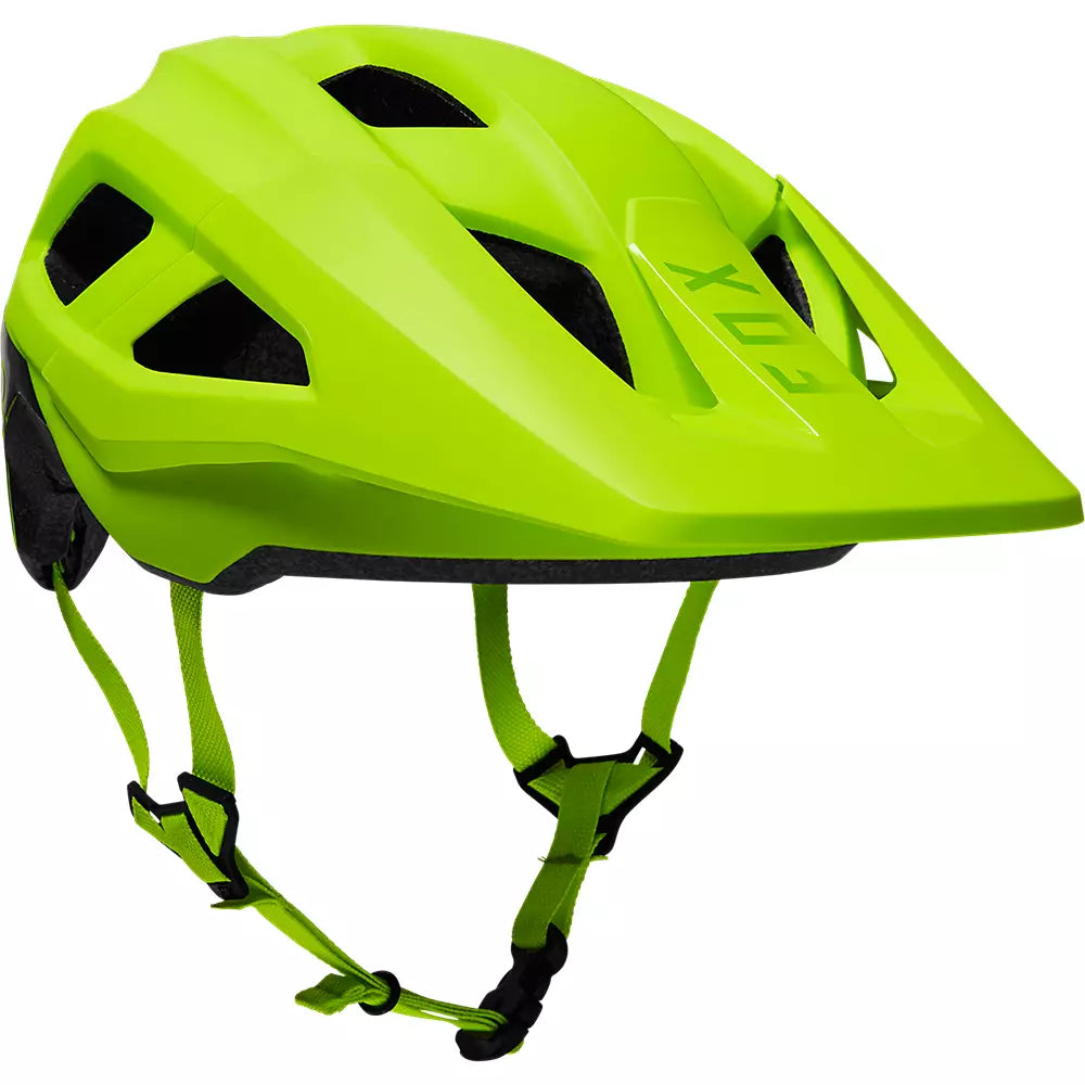 Fox Racing Mainframe MTB Helmet - Youth - Fluorescent Yellow