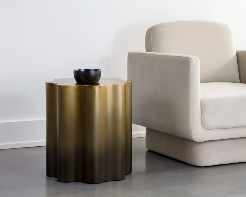 Dahlia End Table   Contemporary   Side Tables And End Tables   by Sunpan Modern Home  Houzz